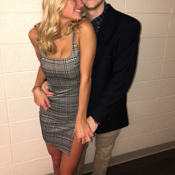 Blue Blush Dresses & Skirts - Plaid Dress